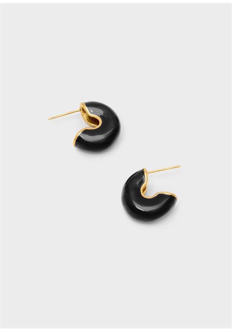sara cerchio smaltati NALì | MEOR0762ORO NERO